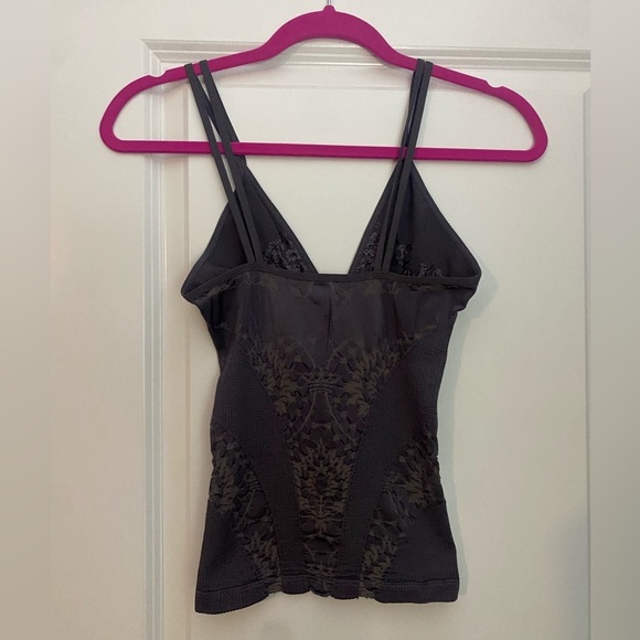 NWOT Free People Intimately Mercury Seamless Cami in Charcoal Size XS/S - Picture 5 of 6